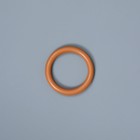 Карниз двухрядный, ширина 140 см, d=28 мм, пластиковые элементы, цвет светлый дуб - Фото 4