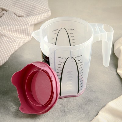 Ёмкость для блендера мерная, 1.5 л, МИКС