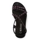 Сандалии детские MINAKU, цвет чёрный, размер 33 - Фото 4