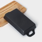 Сковорода чугунная «Прямоугольник», 25×12 см, с ручками, на деревянной подставке - Фото 6