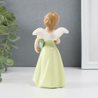Сувенир керамика "Девочка ангел с букетом" 14х6,5х6 см - Фото 4