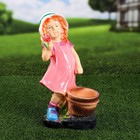 Садовая фигура "Девочка помощница", гипс, 38 см, микс - Фото 2