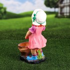 Садовая фигура "Девочка помощница", гипс, 38 см, микс - Фото 5