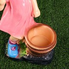 Садовая фигура "Девочка помощница", гипс, 38 см, микс - Фото 6