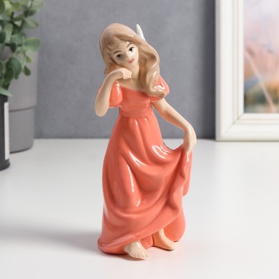 Фигурка керамика «Девочка-ангел», 16×8×7 см