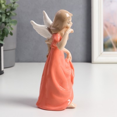 Фигурка керамика «Девочка-ангел», 16×8×7 см