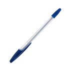 Ручка шариковая LANCER Office Style 820, игольчатый узел 0.5 мм, стержень 142 мм, чернила синие, корпус прозрачный - Фото 2