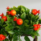 Бонсай искусственный в горшке «Деревце плодовое», 10×18 см - Фото 3