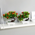 Бонсай искусственный в горшке «Деревце плодовое», 10×18 см - Фото 4