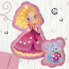 Набор для создания куколки из фетра «Маленькая принцесса», с термонаклейкой - Фото 4