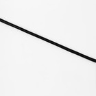Шнур для плетения, натуральная кожа, d = 2 мм, 10 ± 0,5 м, цвет чёрный - Фото 4