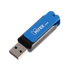 Флешка Mirex CITY BLUE, 4 Гб, USB2.0, чт до 25 Мб/с, зап до 15 Мб/с, цвет черный-синий - Фото 2