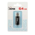 Флешка Mirex UNIT BLACK, 64 Гб, USB2.0, чт до 25 Мб/с, зап до 15 Мб/с, черная - Фото 5