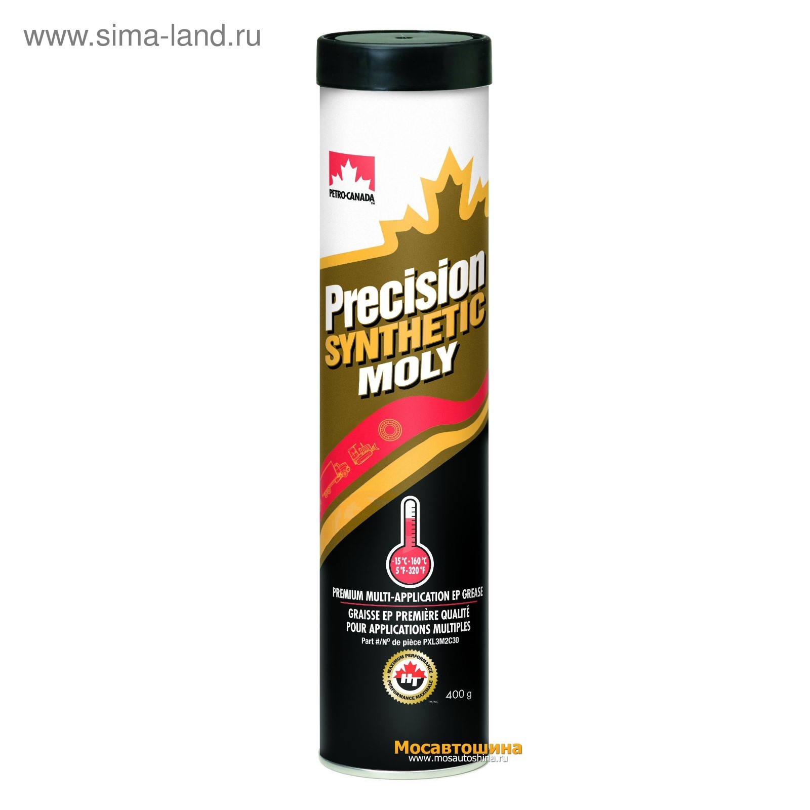 Смазка пластичная PETRO-CANADA PRECISION SYNTHETIC MOLY EP1, 400 гр ...