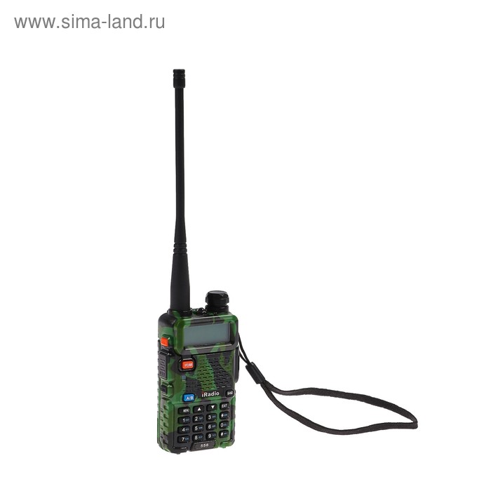 Радиостанция iRadio 558 Militiri, VHF/UHF, акб 1800 мАч, ручной ввод частоты - Фото 1