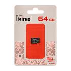 Карта памяти Mirex microSD, 64 Гб, SDXC, UHS-I, класс 10 - фото 8451788