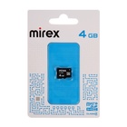 Карта памяти Mirex microSD, 4 Гб, SDHC, класс 4 - фото 9774830