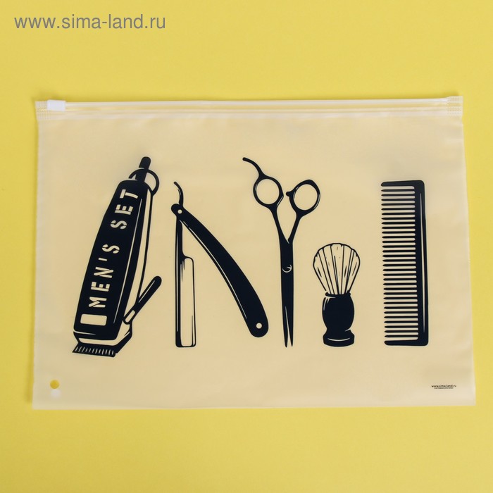 Пакет для хранения вещей «Мужские штучки», 29 × 20 см - Фото 1