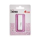 Флешка Mirex LINE WHITE, 4 Гб, USB2.0, чт до 25 Мб/с, зап до 15 Мб/с, белая - Фото 3