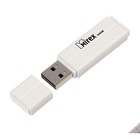Флешка Mirex LINE WHITE, 64 Гб, USB2.0, чт до 25 Мб/с, зап до 15 Мб/с, белая - фото 9443975