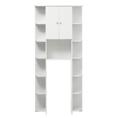 Шкаф для ванной комнаты "Аврора-2" 30х88х200 см, Белый