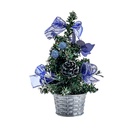 Искусственная ёлка настольная «Зимнее волшебство. Новогодний восторг», 20 см, со снегом, ветки ПВХ отгибаются - Фото 5