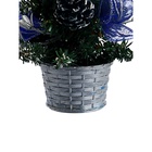 Искусственная ёлка настольная «Зимнее волшебство. Новогодний восторг», 20 см, со снегом, ветки ПВХ отгибаются - Фото 6
