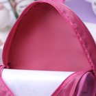 Рюкзак детский, значок, отдел на молнии, цвет фиолетовый - Фото 4