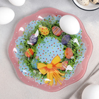 Подставка для яиц Доляна «Пасха», d=21 см, 8 ячеек - Фото 2