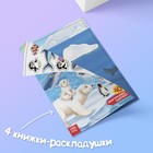 Книги с наклейками многоразовыми «Изучаем животных», набор 4 шт. - Фото 8