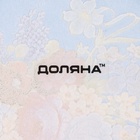 Подставка для яиц 8 ячеек Доляна «Русские мотивы», d=21 см, стекло, синяя - Фото 9