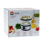 Пароварка HOME ELEMENT HE-FS1501, электрическая, 400 Вт, 2 яруса, 2.5 л, "темный топаз" - Фото 4