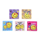 Блокнот «Смайлики» (А7, 100 цветных листов, твёрдая обложка), МИКС - Фото 1
