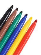 Фломастеры 6 цветов Jambo, вентилируемый колпачок, толстые - Фото 6