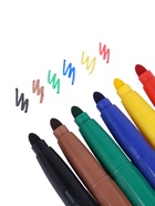 Фломастеры 6 цветов Jambo, вентилируемый колпачок, толстые - Фото 7