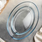 Набор форм из жаропрочного стекла для запекания Borcam, 2 предмета: 3 л, 1,5 л - фото 8968549