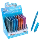 Ручка шариковая со стираемыми чернилами, линия 0,5 мм, стержень синий, корпус МИКС (штрихкод на штуке) - фото 50700314