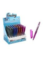 Стираемая ручка, шариковая, синий стержень, узел 0.5 мм, МИКС - Фото 2