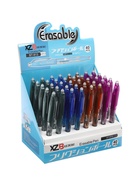 Стираемая ручка, шариковая, синий стержень, узел 0.5 мм, МИКС - Фото 10