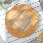 Форма для запекания и выпечки из жаропрочного стекла Borcam, 1,04 л, 21×16,5 см, без крышки - Фото 2