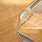 Форма для запекания и выпечки из жаропрочного стекла Borcam, 1,04 л, 21×16,5 см, без крышки - фото 4270262