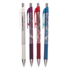 Набор шариковых ручек 24 штуки, автоматическая 0.7 мм, синяя масляная, Vinson, корпус резиновым держателем - фото 8642082