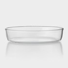 Формы для запекания Paşabahçe Borcam, 3 предмета: 1.5 л, 2.3 л, 3.2 л, жаропрочное стекло, прозрачные - Фото 2