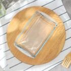 Форма для запекания и выпечки Borcam, 1.32 л, жаропрочное стекло, прозрачная - Фото 2