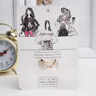 Кольцо для платка «Бабочки», цветное в золоте - Фото 3