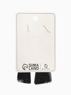 Серьги ассорти «Кисти» диско, цвет чёрный в золоте, L кисти 7 см - Фото 5