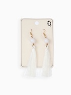 Серьги «Кисти» агата, цвет белый в золоте, L кисти 6.5 см - Фото 2