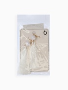 Серьги «Кисти» агата, цвет белый в золоте, L кисти 6.5 см - Фото 5