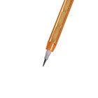 Карандаш секционный чернографитный с ластиком «Флюор», МИКС - Фото 3