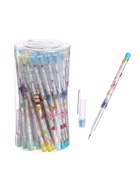Карандаш секционный «Ассорти», НВ, с ластиком, МИКС - Фото 1